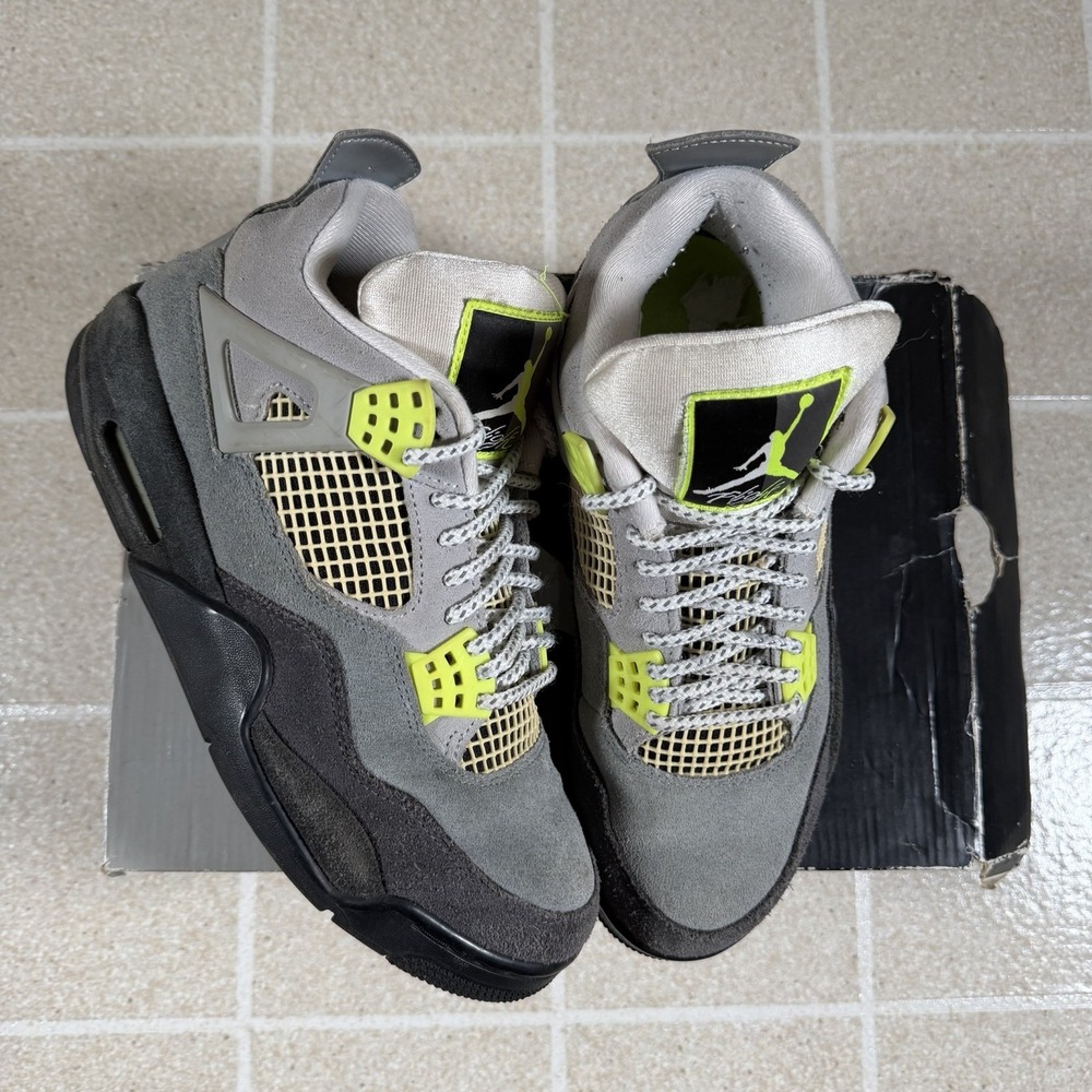 Nike Air Jordan 4 Retro SE 'Neon 95' CT5342-007 Men's Size 8